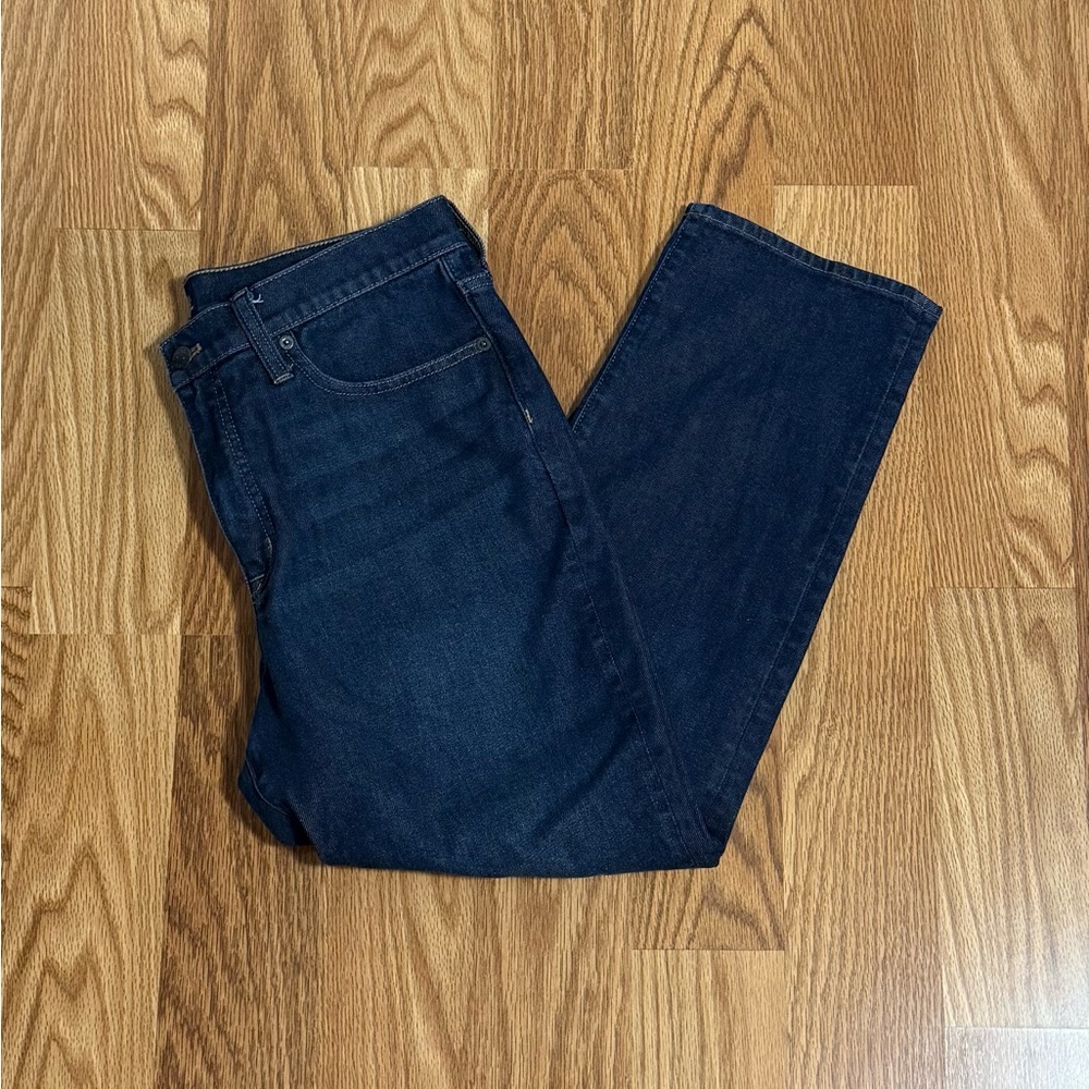 J. Crew Women's Straight Leg Jeans - Dark Blue size 30 - Picture 7 of 8
